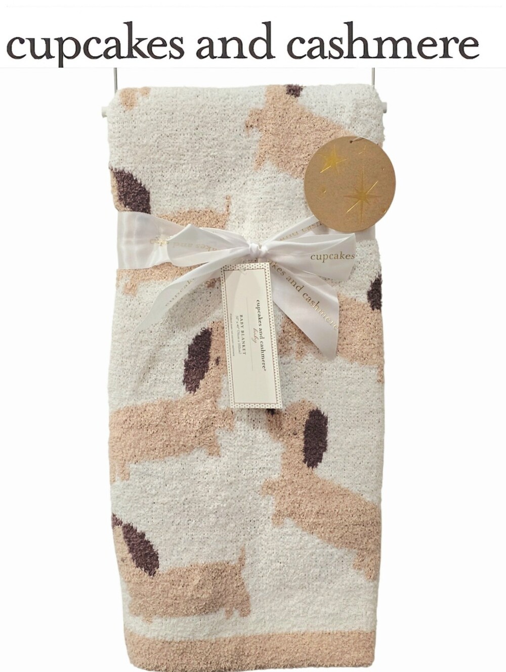 Cupcakes & Cashmere Dachsund Baby Blanket